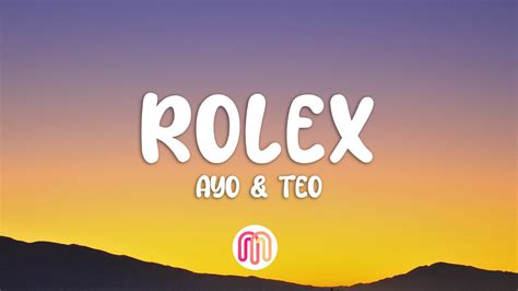 teo Rolex lyrics